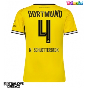 Borussia Dortmund Nico Schlotterbeck #4 Dámské Domácí Dres 2026-27 Krátký Rukáv